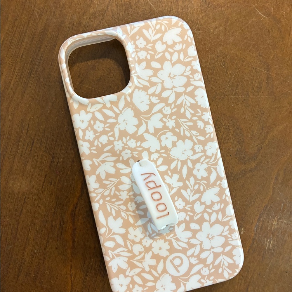 Loopy Case Beige Blossoms
